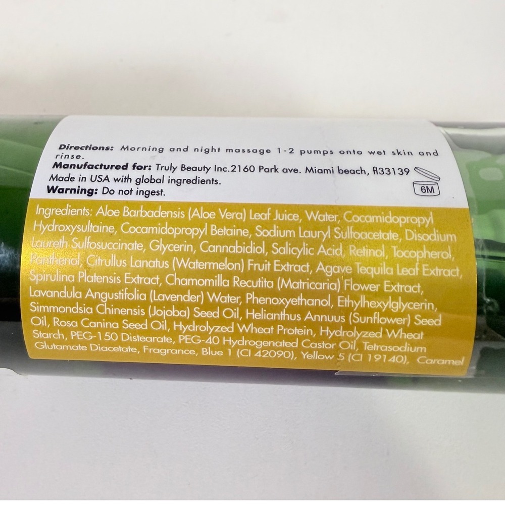 Truly Body Cleanser Jelly Anti-Blemish Salicylic Acid BHA Vegan 8 oz New - Picture 4 of 5